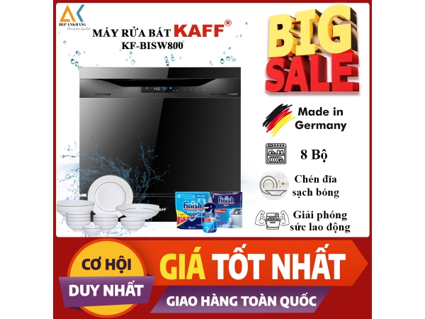 Máy Rửa Chén Âm Tủ KAFF KF-BISW800 -Made in Germany